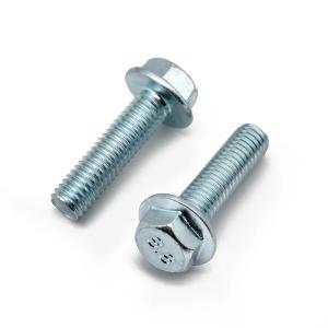 Wholesale stainless steel flange bolts: DIN6921 6923 Serrated Hex Flange Bolt Nut Galvanized Grade 4.8 8.8 M8