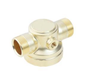 Wholesale valve body: Brass Forging + Three-way Valve Body + Brass Valve