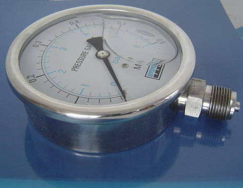 All Stainless Steel Pressure Gauges, Stainless Steel 304 Casing/316 ...