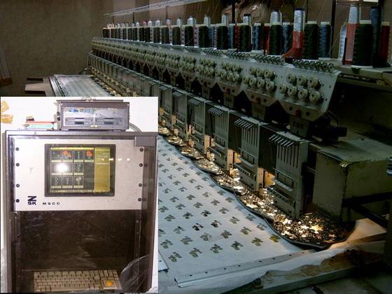 Used Embroidery machines, single &amp; multi head, ZSK + others