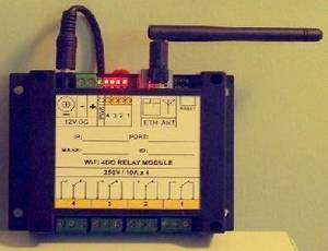 Wholesale wifi phones: WiFi 4DO Module 4 OM Relay 220V 10A Network Ethernet WiFi Control Android Mobile Phone