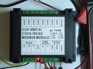 Wholesale Other Electrical Equipment: 2AO 8AI Module 8AI 20mA 5V 10V 15V 20V 30V 10bit 2AO 0-10V 8bit RS485 Modbus Optional Able Wholesale Other Electrical Equipment: 2AO 8AI Module 8AI 20mA 5V 10V 15V 20V 30V 10bit 2AO 0-10V 8bit RS485 Modbus Optional Able