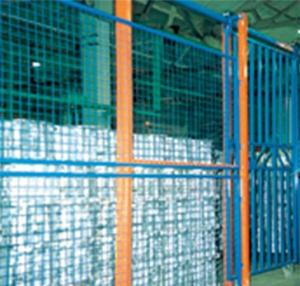 Wholesale pallet corner cutting machine: High Strength Heavy Duty Racking Protective Steel Wire Mesh Partition  OEM Mesh Decking