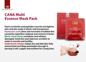 Wholesale hyaluronic collagen mask: CANA Multi Essence Mask Pack