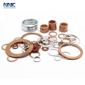 Wholesale stamping parts: Copper Washer Gasket Flat Ring Seal Copper Sealing Cushioning Washers     Oil Seal Manufacturers