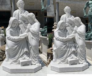 Wholesale colorful fountain: Marble Religion Sculpture