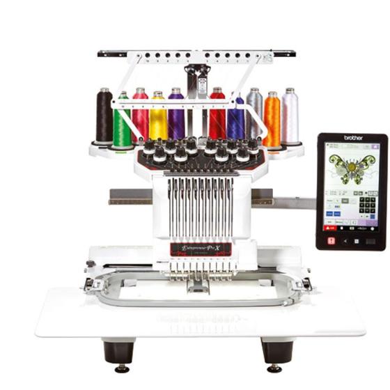 BROTHER PR1050X Commercial Embroidery Machine PR1050X 10-Needle Home ...