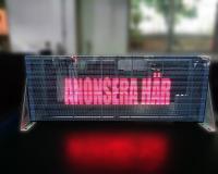Transparent Car Rear Window LED Display China Portable LED Sign Portable LED Sign Exporter 2