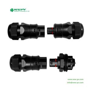 Wholesale waterproof: Waterproof AC Connector 3 Core Solar Inverter AC Connector I