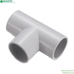 Wholesale plastice: PVC T Joint PVC T Connector PVC Reducing Tee Plastic Pipe T PVC Fitting