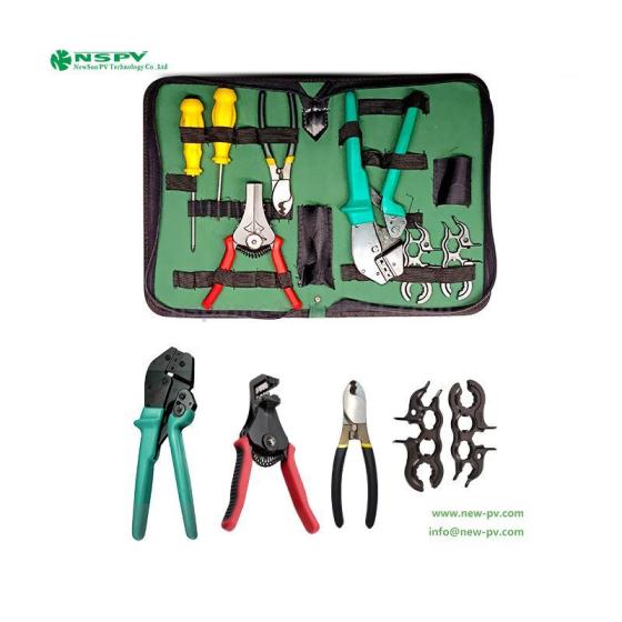 Solar Crimping Tool Kit for Solar Panel Cable MC4 Crimper Kit MC4 Tool ...