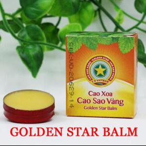 Wholesale wrapping: Golden Star Aromatic Balm Vietnamese Cao Sao Vang Ointment Cream 4g