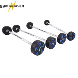 Wholesale fitness equipment: PARAGON FITNESS Gym Equipment Cross Fitness PU CPU Urethane Fixed Weight Barbell