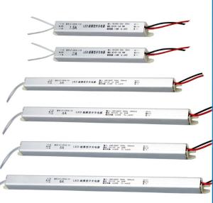 Wholesale led power supply: 18W/24W/36W/48W/60W/72W Ultra Slim Constant Voltage Power Supply for LED Strip Light Advertising LE