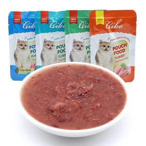 Wholesale w: Tuna Cat Pouch Food OEM