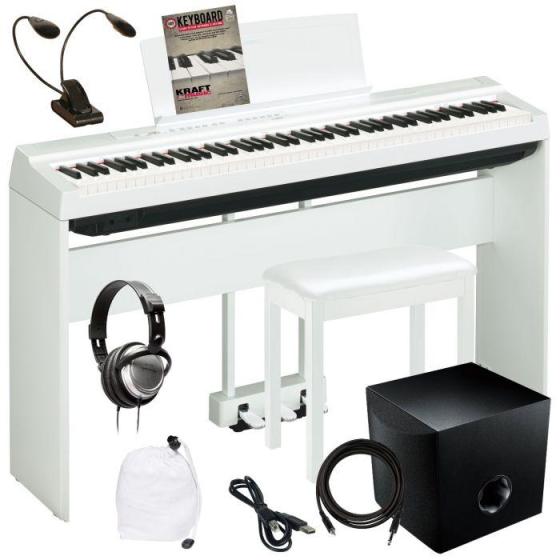 Yamaha P125 White 88 Key Digital Piano with Pedal WhatsApp +17722456612