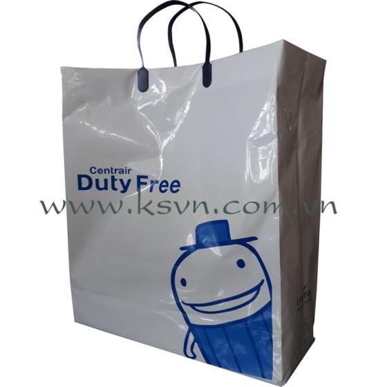 hard plastic tote bags with handles