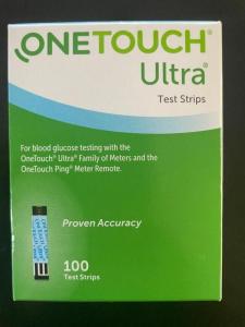 Wholesale Medical Test Kit: OneTouch Ultra Diabetic Blood Glucose Test Strips 100