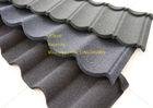 Green Back Stone Coated Metal Roof Tile 2.08 Sheets Tiles Per Sqm , Galvalume Steel Sheet