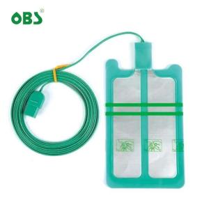 Wholesale medical non woven fabric: Cautery Pad with Cable Disposable ESU Negative Plate Electrosurgical Grounding Pad