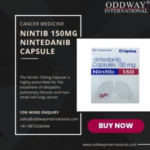 Wholesale most competitive price: Nintib 150mg Nintedanib Capsule