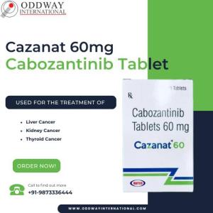 Wholesale supplies: Cazanat 60mg Cabozantinib Tablet