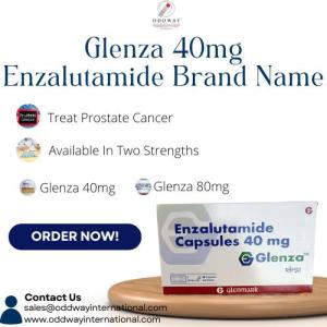 Wholesale brand: Glenza 40mg Enzalutamide Brand Name Medicine