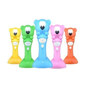 Wholesale english reading pen: Kids Educational Toy Bear Speaking Pen Talking Pen Reading Pen with 13 Sets of Cards
