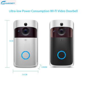 Wholesale wifi doorbell camera: Smart Doorbell Ring Wifi Doorbell Video Intercom System with Low Consumption and HD Camera