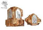 Wholesale Copper Pipes: Copper And Silver Casket Accessories With Praying Hands , Casket Hardware Suppliers