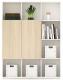 1200mm Melamine Office Furniture File Storage Cabinet 2 Doors Vertical Decorative File Cabinets