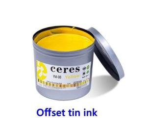 Wholesale solvent metal ink: Offset Tin Ink Metal Decorating Inks for 3 Pieces Can Oven Dry