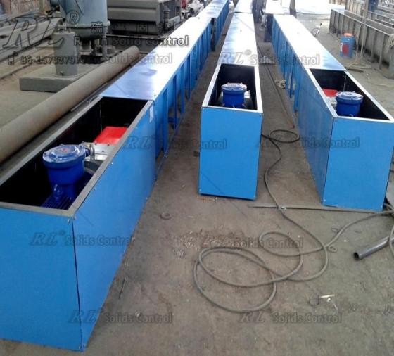 Sell drilling waste management system screw conveyor