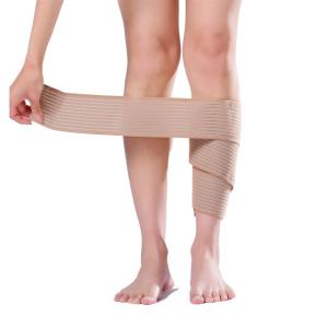 Wholesale elastic bandage: Adjustable Calf Wrap Elastic Leg Bandage Compression Soft Support for Running Yoga