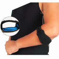 Elbow Brace for Tennis Golfer Sports Protection Adjustable Arm Band Silicone Compression Pad