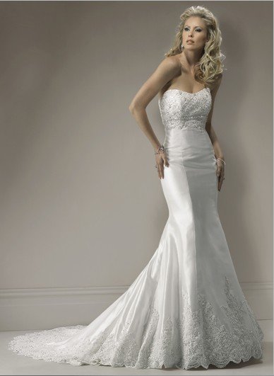 Strapless Rhinestone Wedding Dress 2011 EC13(id:5323754) Product ...