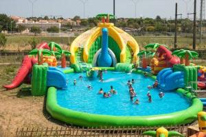 Wholesale Inflatable Toys: Large Inflatable Water Slides, Inflatable Dual Lane Slides