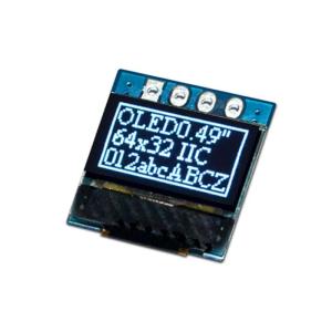 Wholesale LCD Modules: 0.49 Inch 64x32 OLED SSD1315 IIC 4P Mono Color 64x32 Micro Microdisplay OLED LCD Module