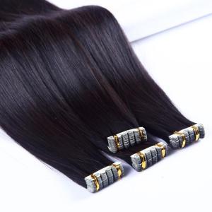 Wholesale remy hair extension: Cuticle Raw Virgin Remy Human Hair Full Length Double Drawn Tape in Hair Extensions
