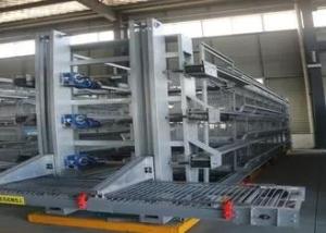 Wholesale h steel: H Frame Full Automatic Chicken Cage / Poultry Farm Cage U - Shaped Steel Frame