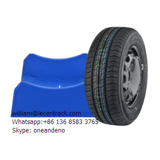 Plastic Portable Tire Display Stand