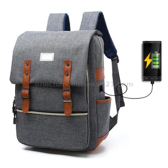 Anti Theft Eminent Travel Backpack Laptop Bag with USB Charging Port(id ...
