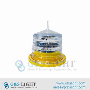 Wholesale 3ah battery: Low Intensity Solar Powered Obstruction Light