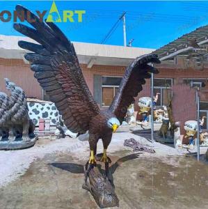 Wholesale 3d casting resin: Onlyart Custom Outdoor Large Bronze Brass Eagle Statue for Sale
