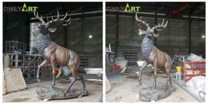 Wholesale spend management: Life Size Elk Statue for Sale Feedback From American Clients
