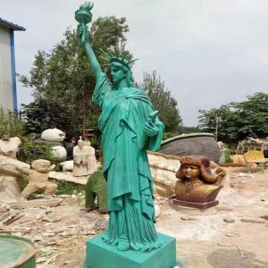 Wholesale outdoor decoration: Custom Outdoor Decor Bronze the Statue of Liberty Sculpture