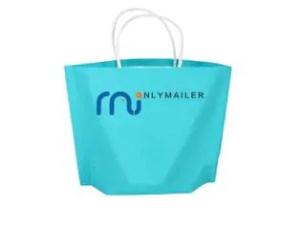 Wholesale reusable bags: Custom Paper Carrier Bags