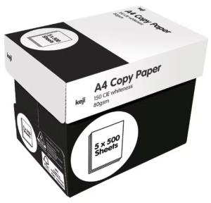 Wholesale cartonal: Keji 80gsm A4 White Copy Paper Carton