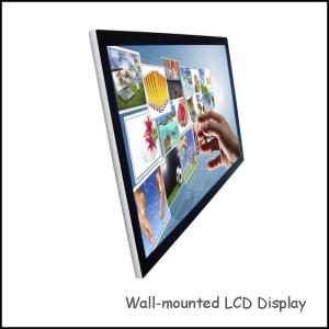 Wholesale mp3 remote control: 21.5 Inch Full HD LCD Panel Wall Mounted Digital Signage Wifi  Advertising LCD Displays