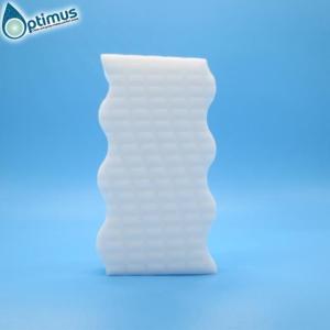 Wholesale household cleaning sponge: Wave Shaped Magic Melamine Nano Sponge for Household Cleaning